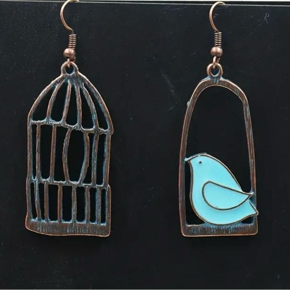 Birdcage Earrings - Picture 4 of 6